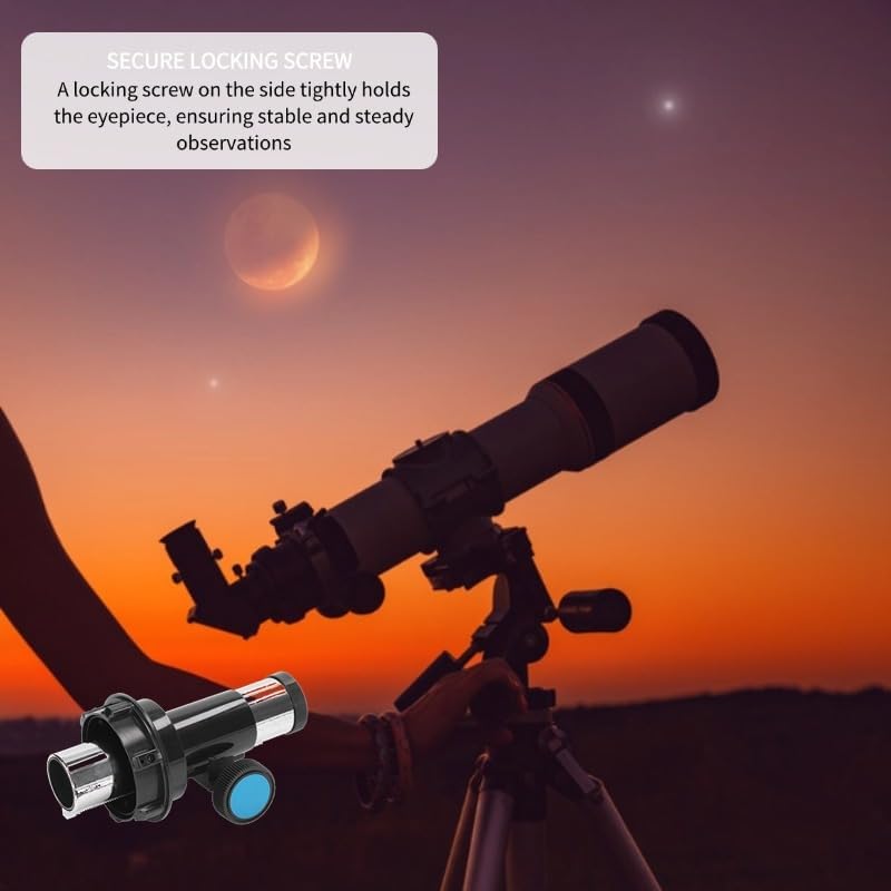 DAUERHAFT Telescope Focuser , 80mm Refractor Focusing Seat with Toothed Focusing Tube , 1 . 25 Inch Eyepiece Interface Reflector Astronomy Telescope Focuser , for Smooth Focusing on Reflector Telescopes - Image 5